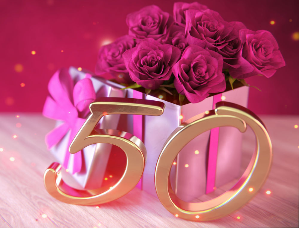 50 50th birthday gift ideas for women– Viva Fifty!
