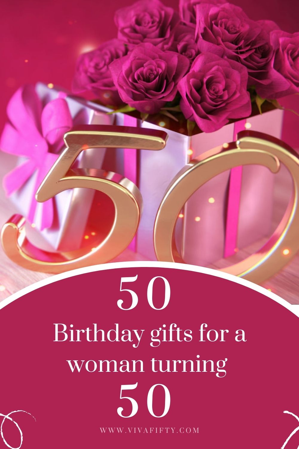 50th birthday gift ideas for her 50th birthday gifts for women gift ideas  for sister for wife mom best friend female aunt coworker boss | MakerPlace  by Michaels